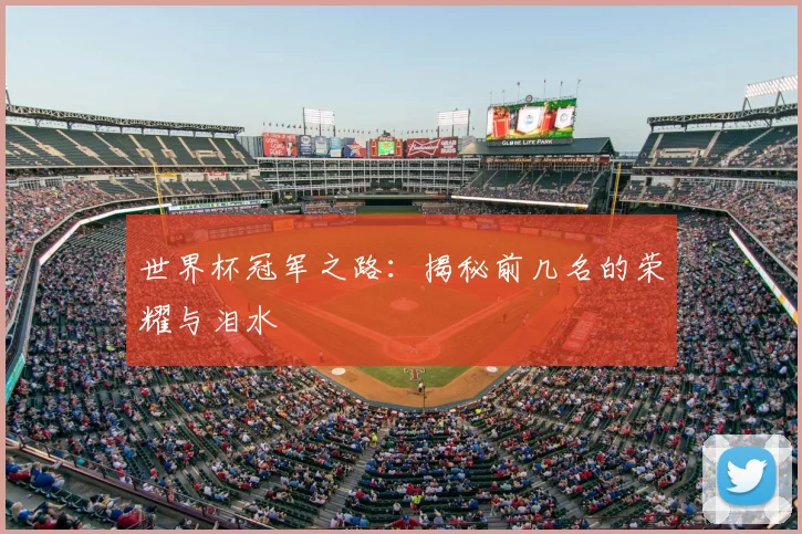 世界杯冠军之路：揭秘前几名的荣耀与泪水
